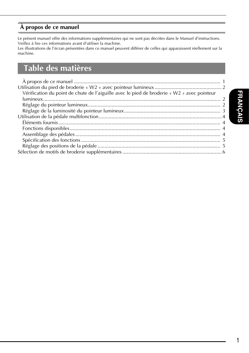 Brother Innov-is 6750D User Manual | Page 9 / 28