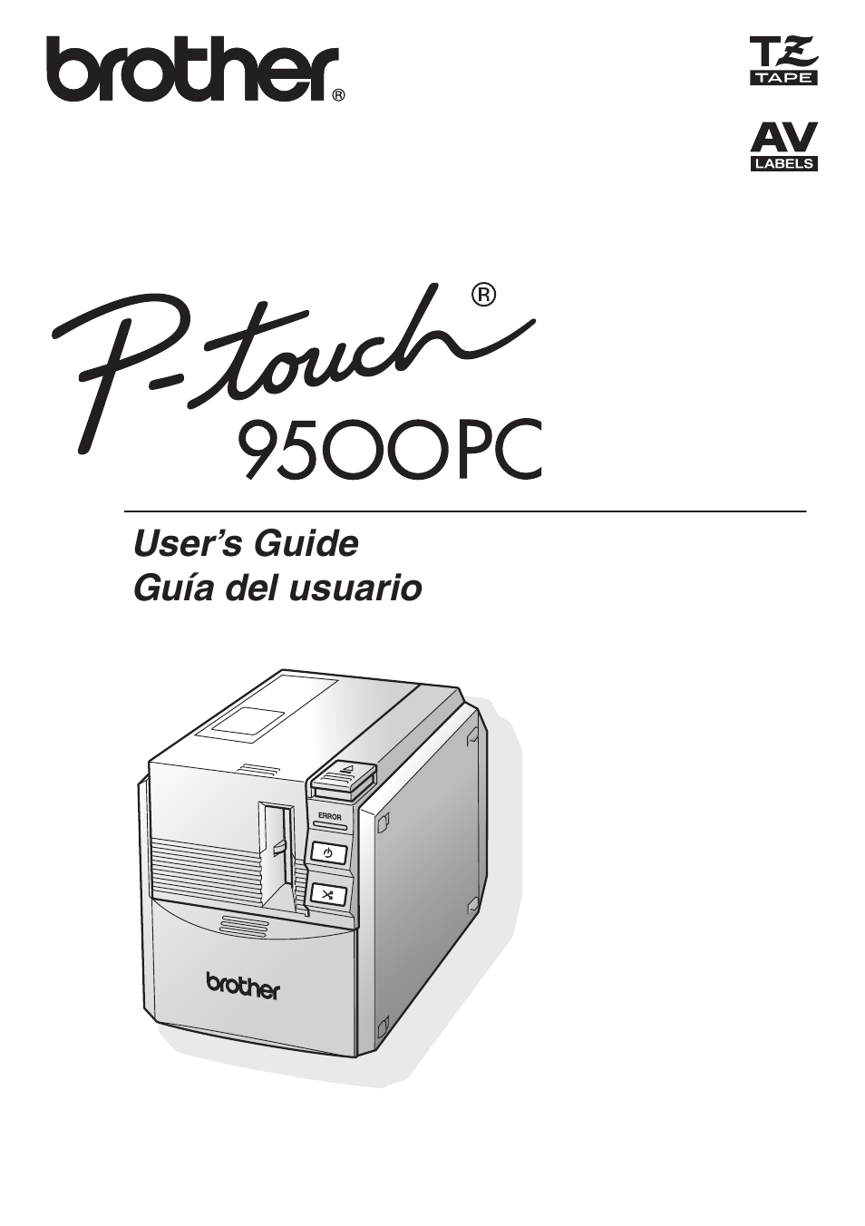 Brother PT-9500PC User Manual | 62 pages