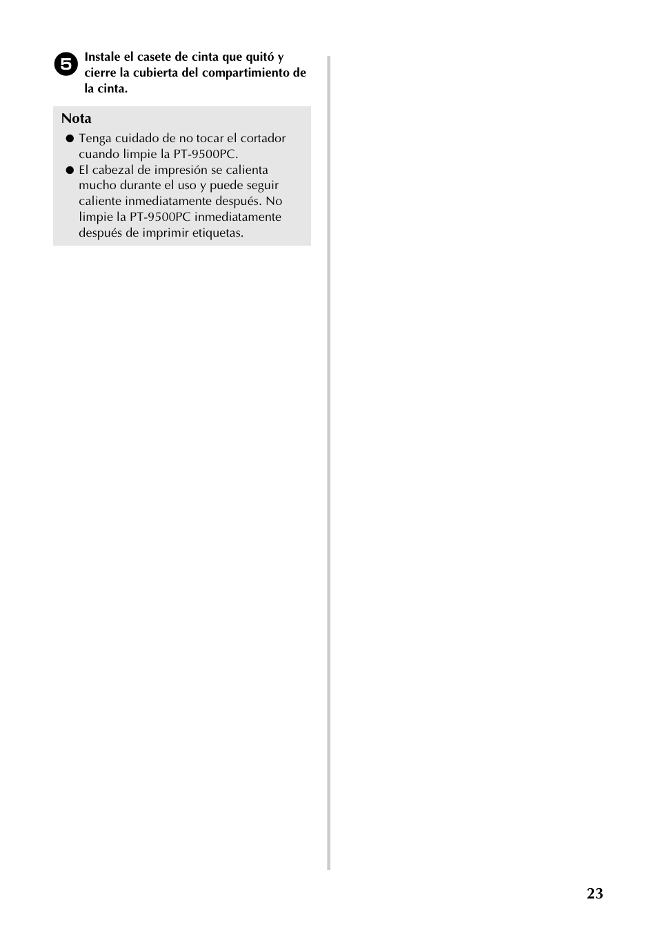 Brother PT-9500PC User Manual | Page 54 / 62