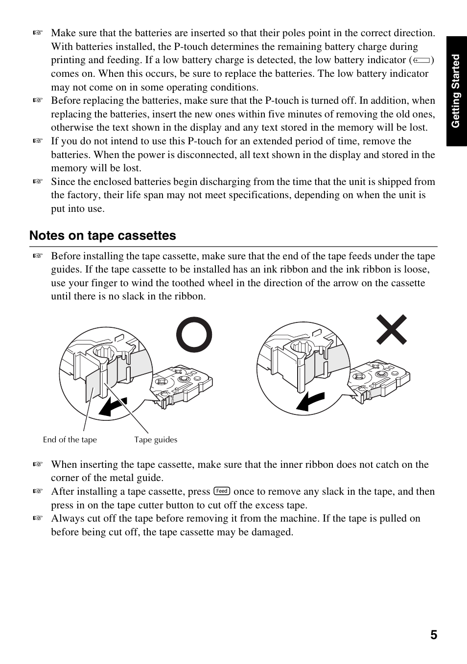 Brother PT-1600 User Manual | Page 13 / 116