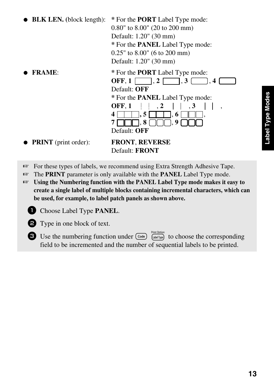 Brother PT-1600 User Manual | Page 21 / 116