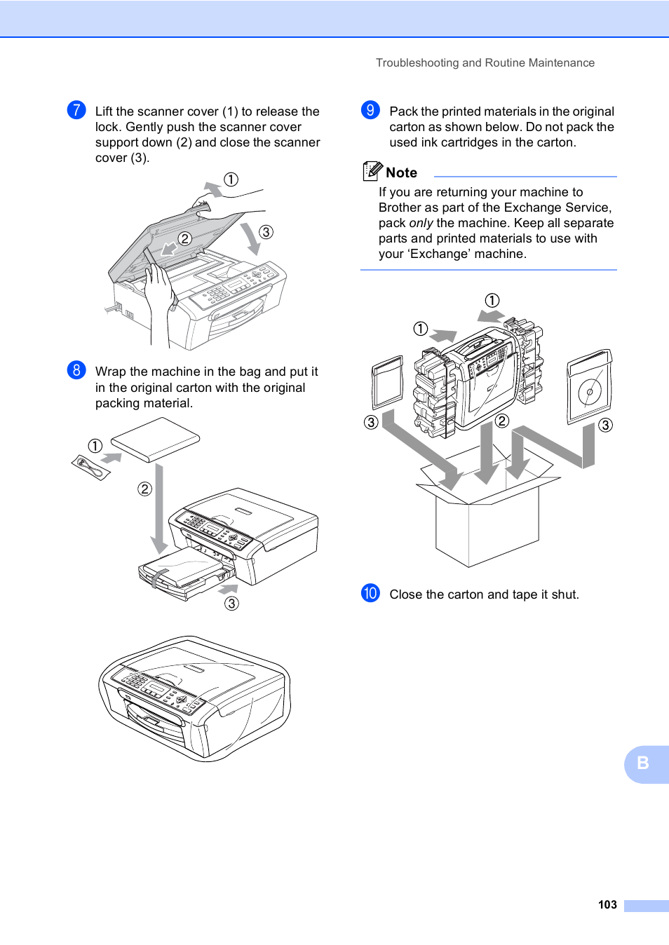 Brother MFC-230C User Manual | Page 119 / 148