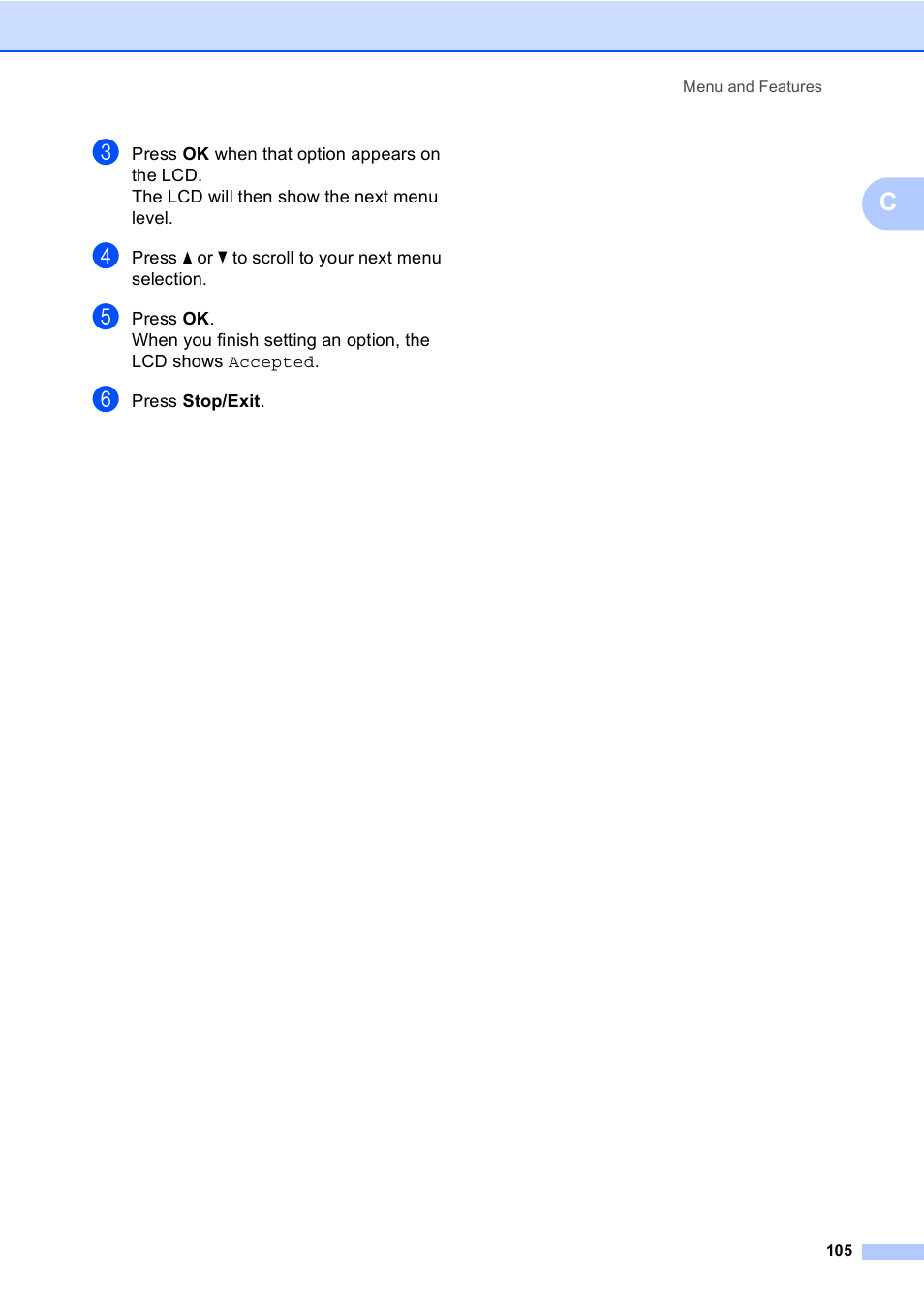 Brother MFC-230C User Manual | Page 121 / 148