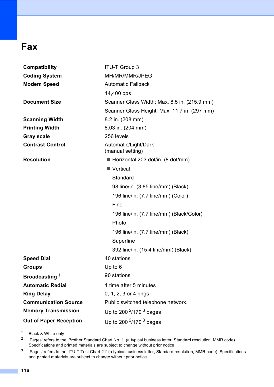 Brother MFC-230C User Manual | Page 132 / 148