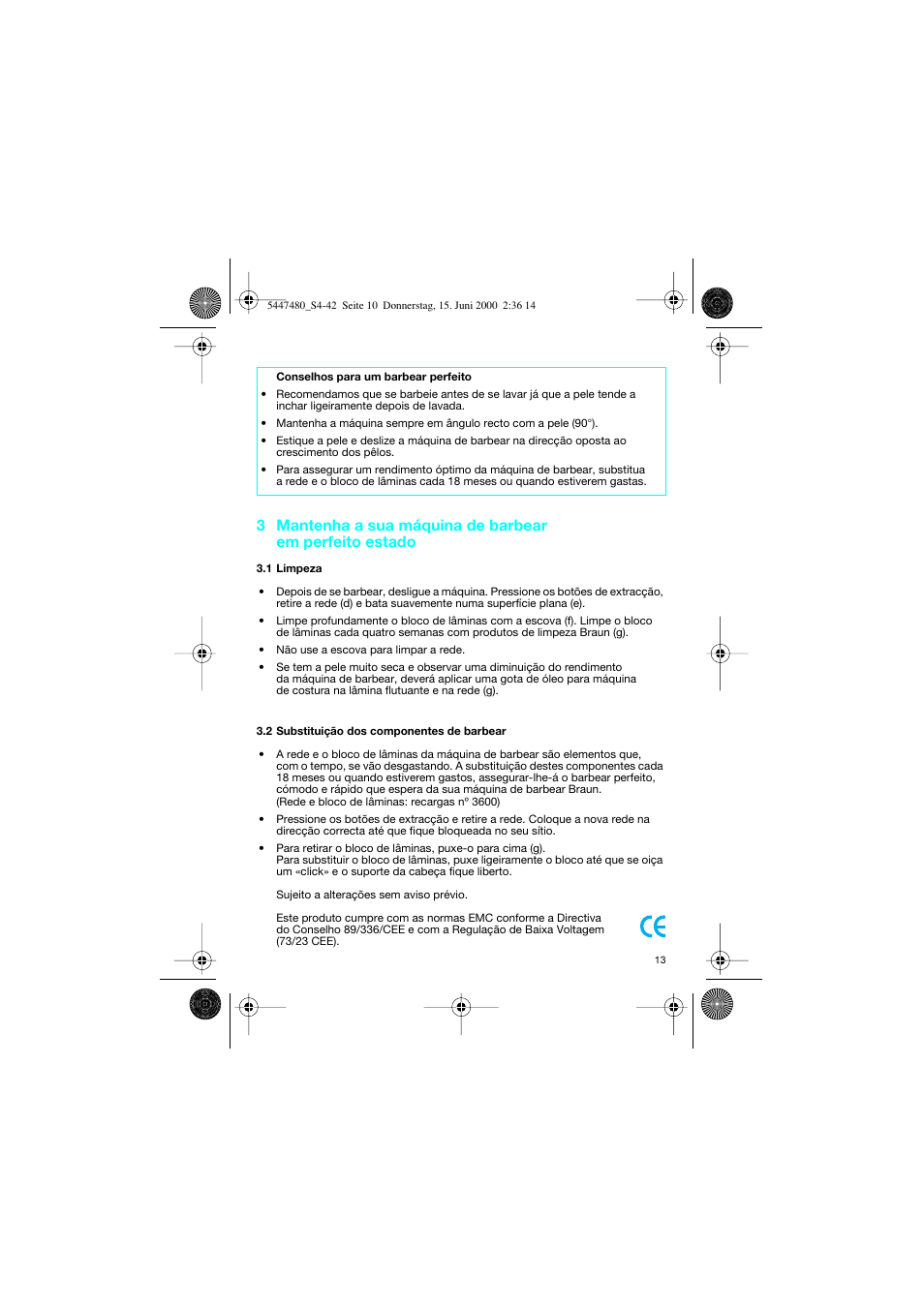 Braun 3105-5447 InterFace User Manual | Page 13 / 42