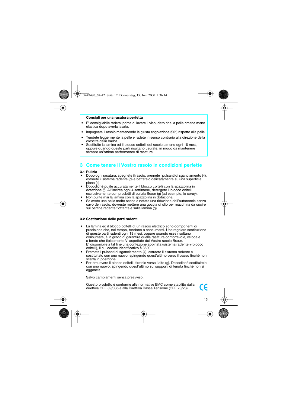 Braun 3105-5447 InterFace User Manual | Page 15 / 42