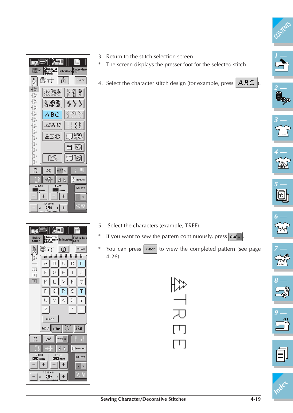 Brother ULT2001 2001N 2001C 2002D 2003D User Manual | Page 162 / 321