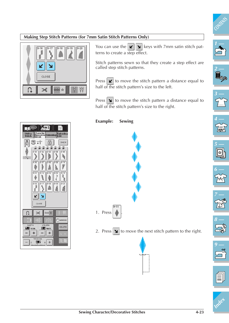 Brother ULT2001 2001N 2001C 2002D 2003D User Manual | Page 166 / 321