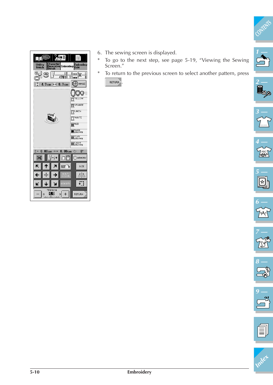 Brother ULT2001 2001N 2001C 2002D 2003D User Manual | Page 185 / 321