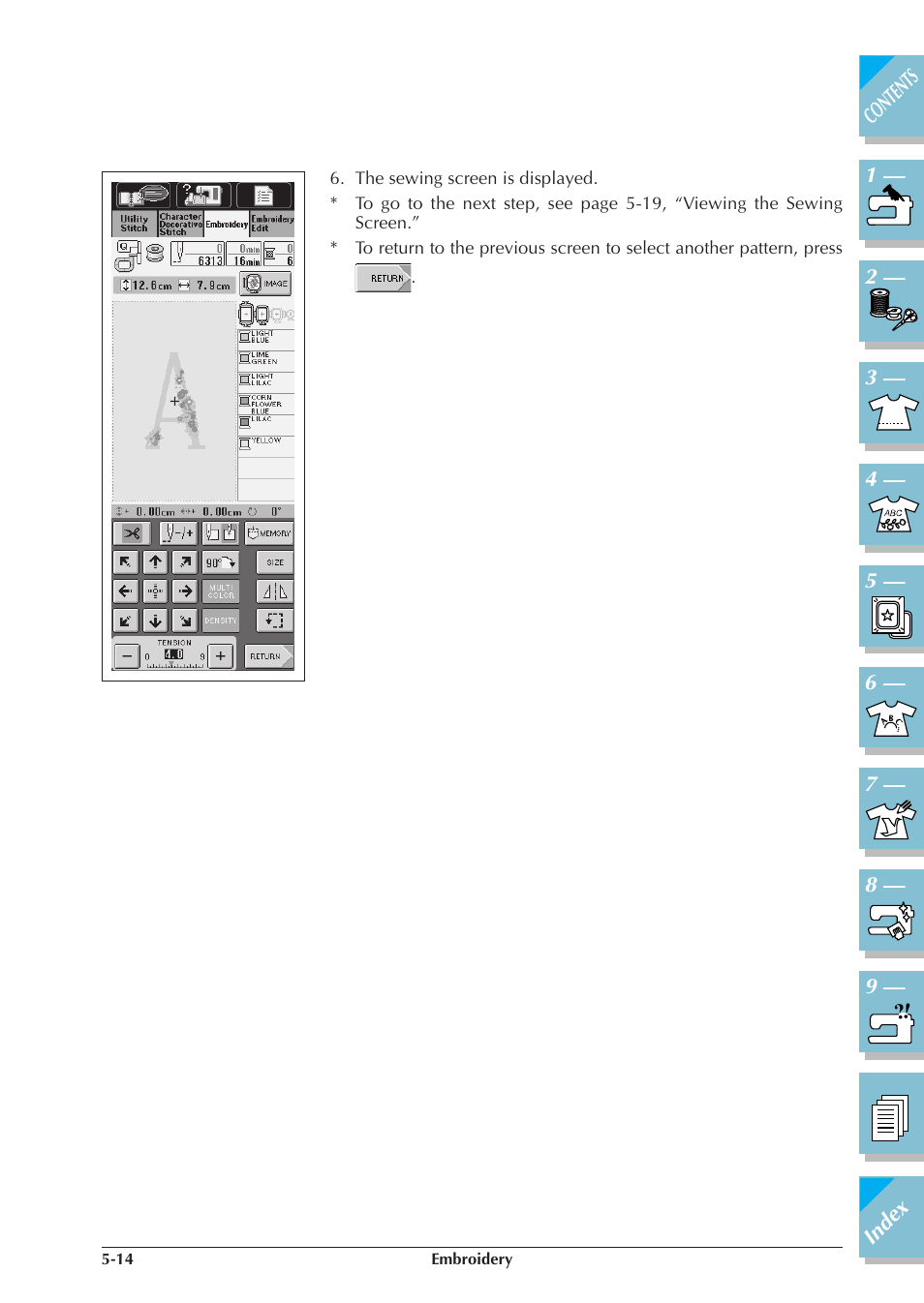 Brother ULT2001 2001N 2001C 2002D 2003D User Manual | Page 189 / 321