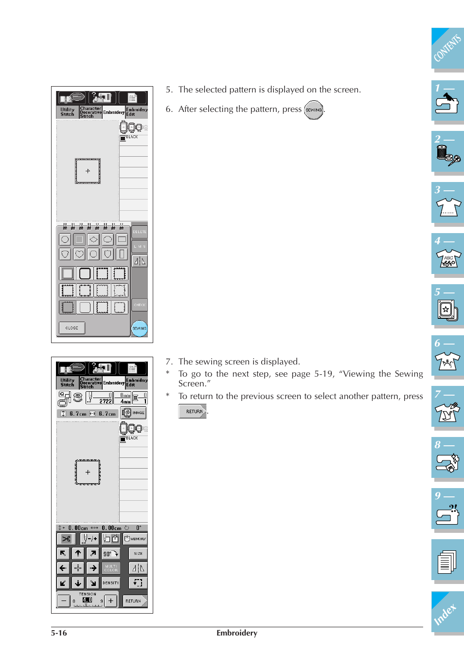 Brother ULT2001 2001N 2001C 2002D 2003D User Manual | Page 191 / 321