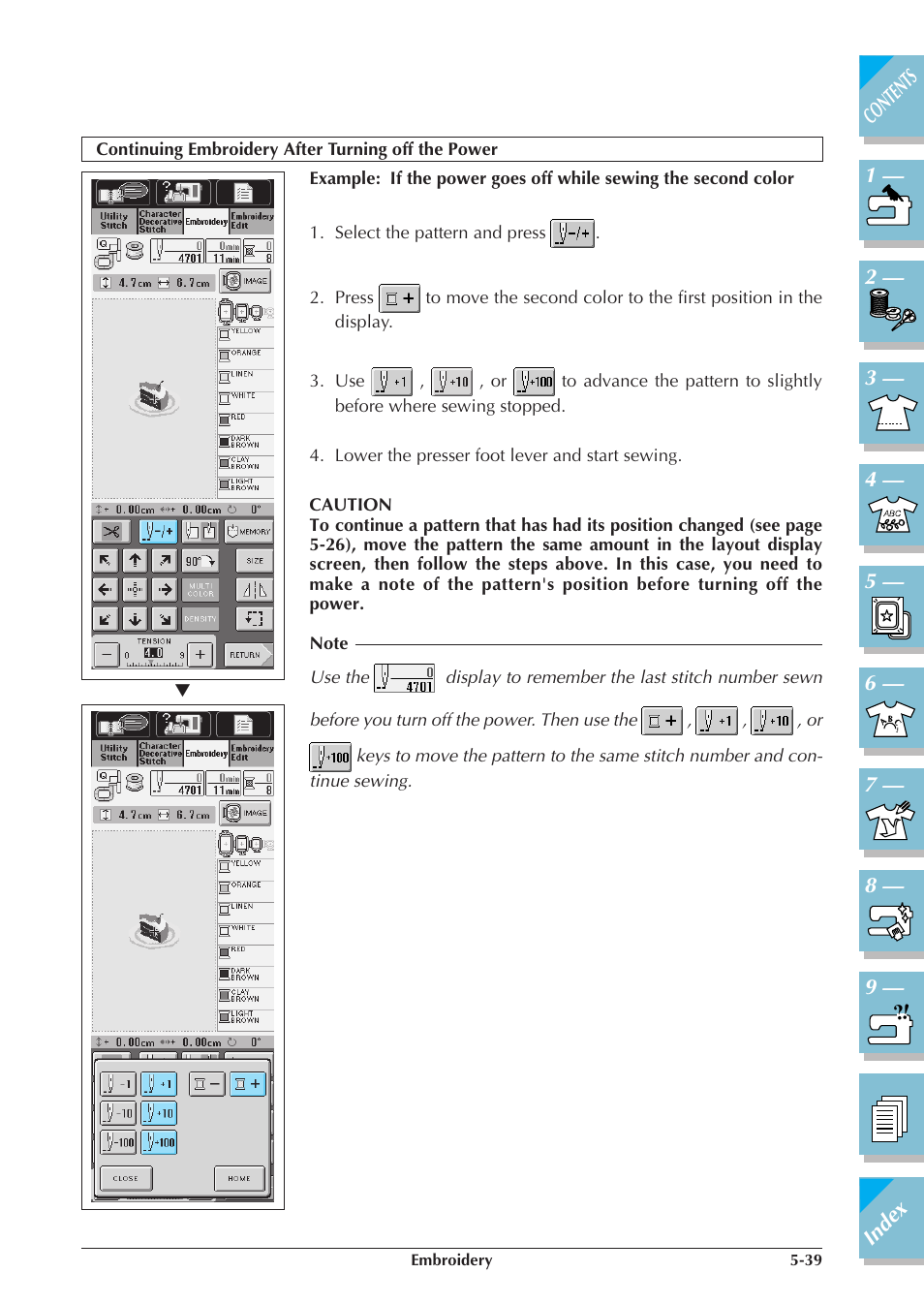 Brother ULT2001 2001N 2001C 2002D 2003D User Manual | Page 214 / 321