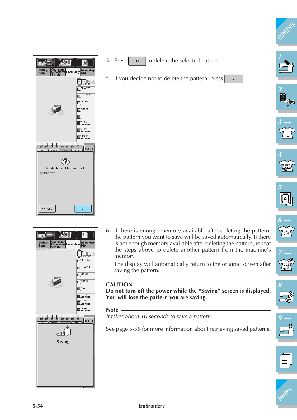 Brother ULT2001 2001N 2001C 2002D 2003D User Manual | Page 229 / 321