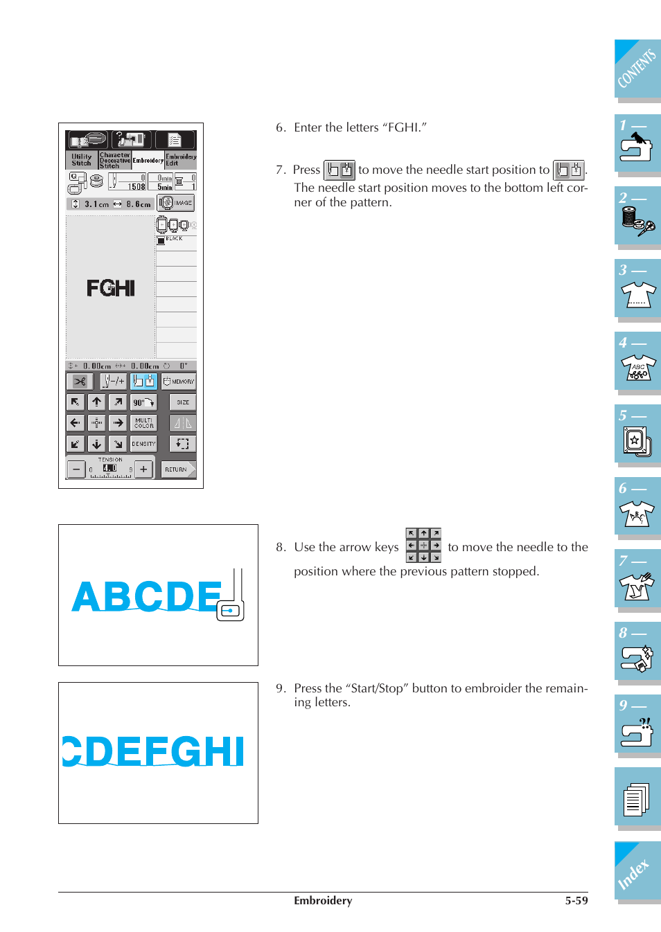 Brother ULT2001 2001N 2001C 2002D 2003D User Manual | Page 234 / 321