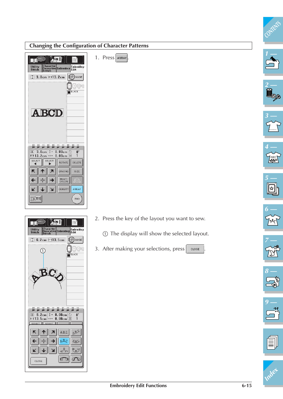 Brother ULT2001 2001N 2001C 2002D 2003D User Manual | Page 254 / 321