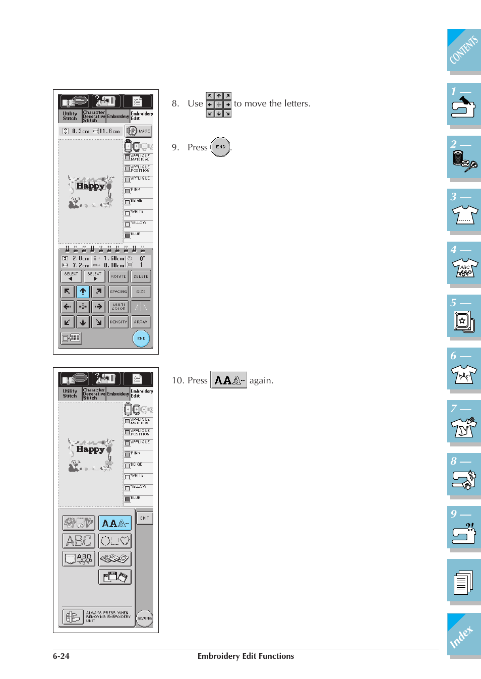 Brother ULT2001 2001N 2001C 2002D 2003D User Manual | Page 263 / 321