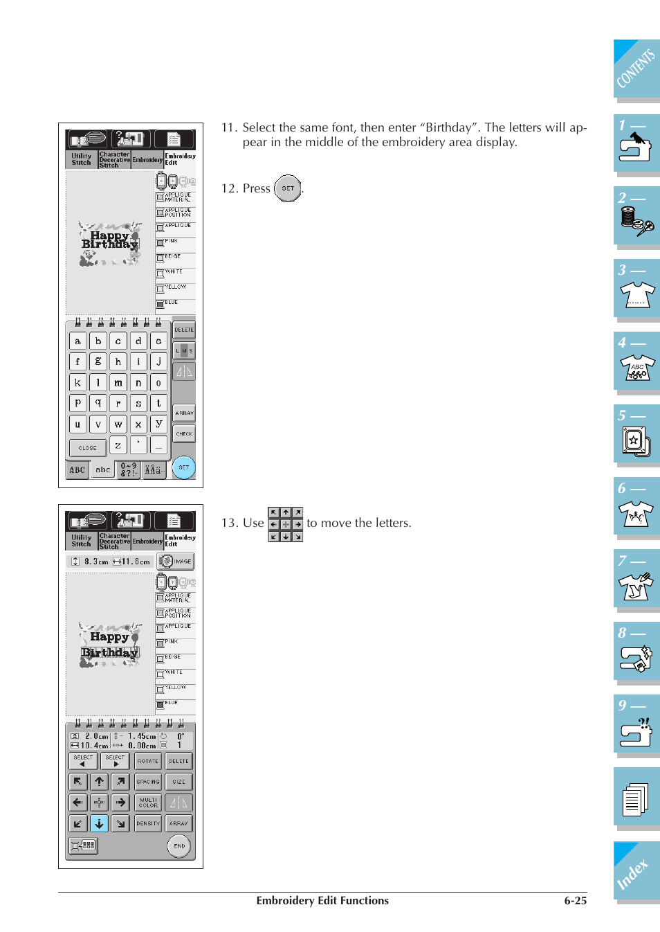 Brother ULT2001 2001N 2001C 2002D 2003D User Manual | Page 264 / 321