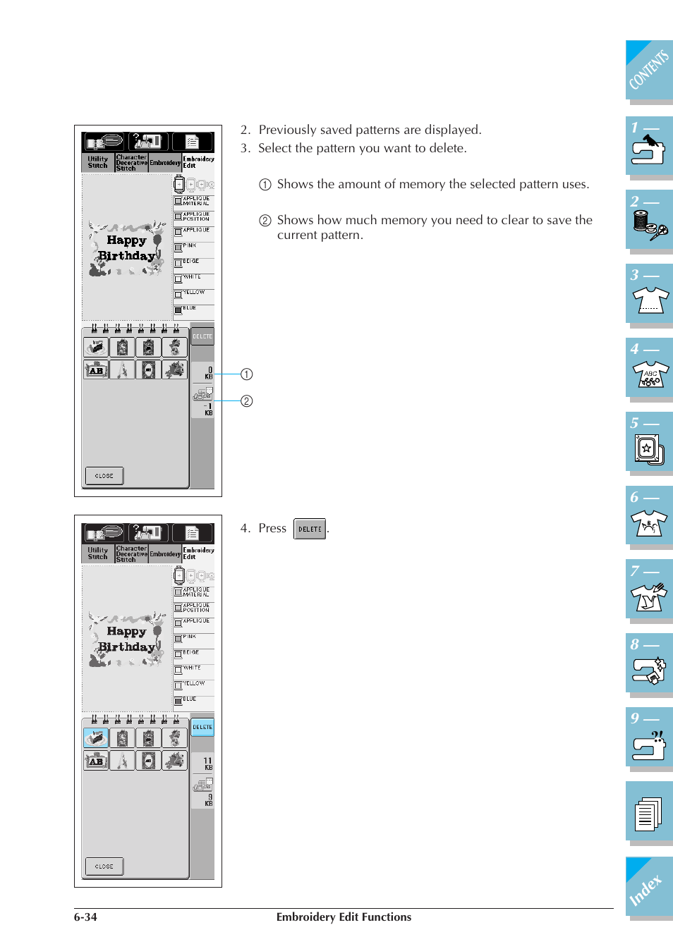 Brother ULT2001 2001N 2001C 2002D 2003D User Manual | Page 273 / 321