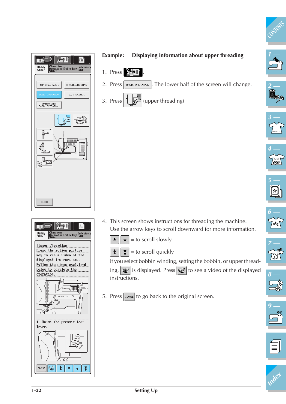 Brother ULT2001 2001N 2001C 2002D 2003D User Manual | Page 33 / 321