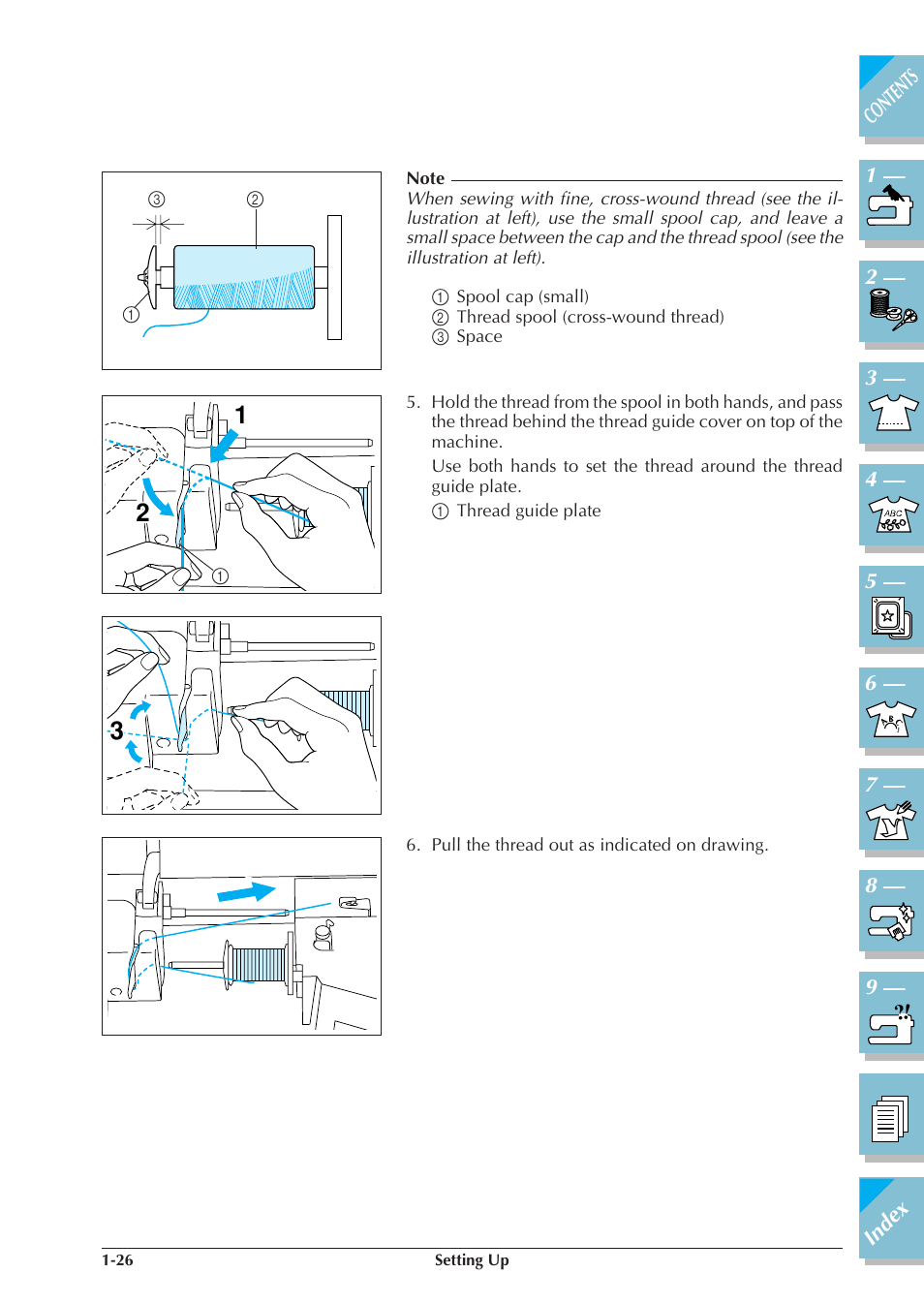 Brother ULT2001 2001N 2001C 2002D 2003D User Manual | Page 37 / 321