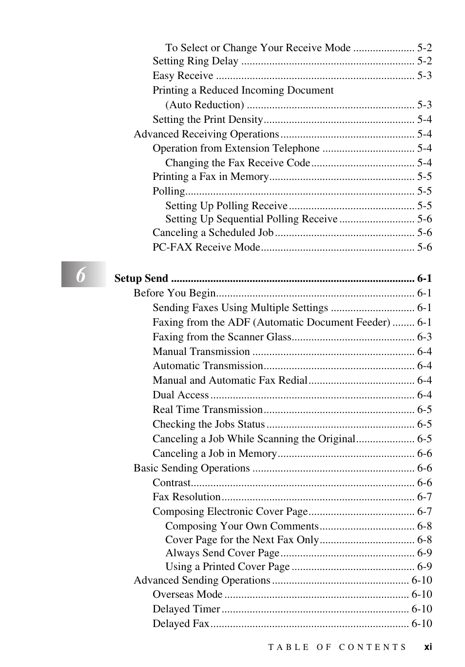 Brother MFC-9700 User Manual | Page 13 / 228