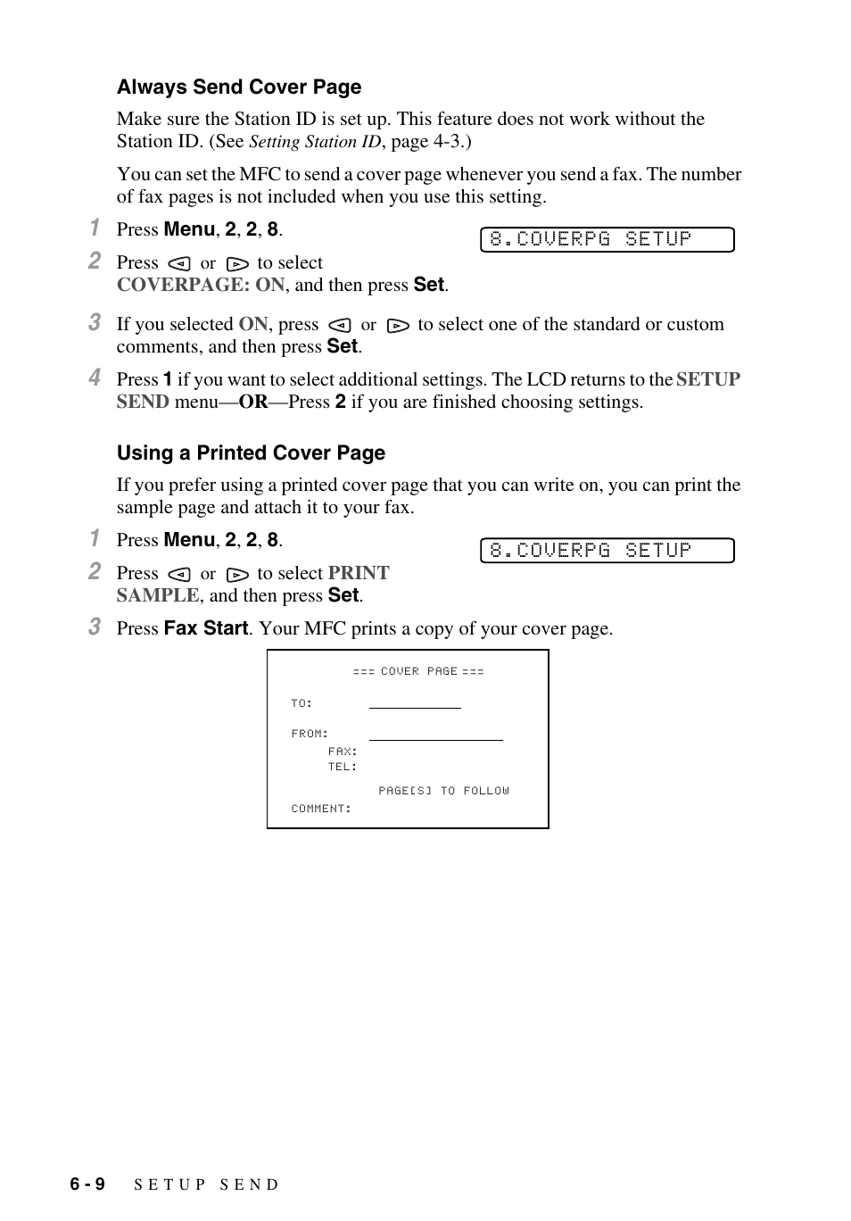 Brother MFC-9700 User Manual | Page 68 / 228