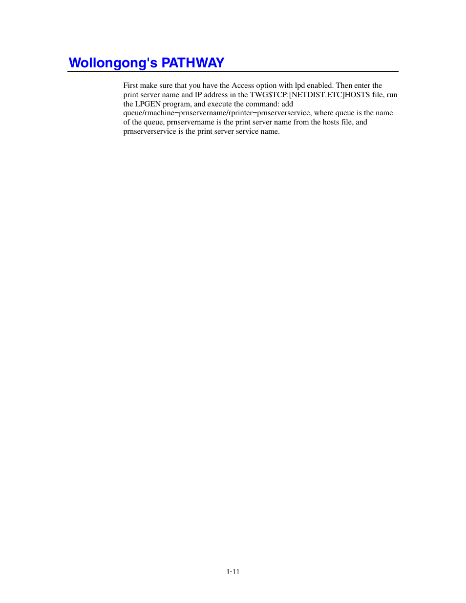 Wollongong's pathway | Brother HL-4000CN User Manual | Page 19 / 78