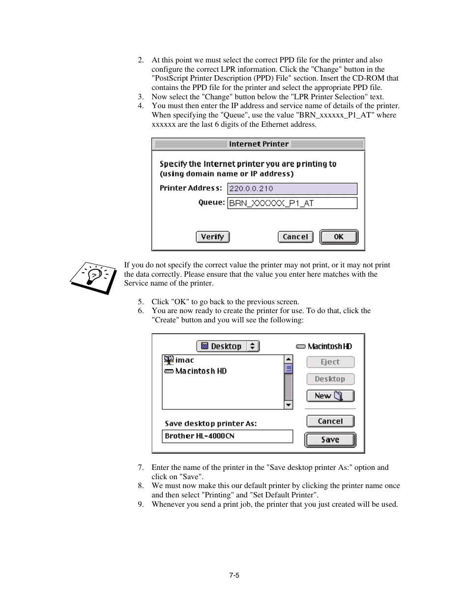 Brother HL-4000CN User Manual | Page 60 / 78