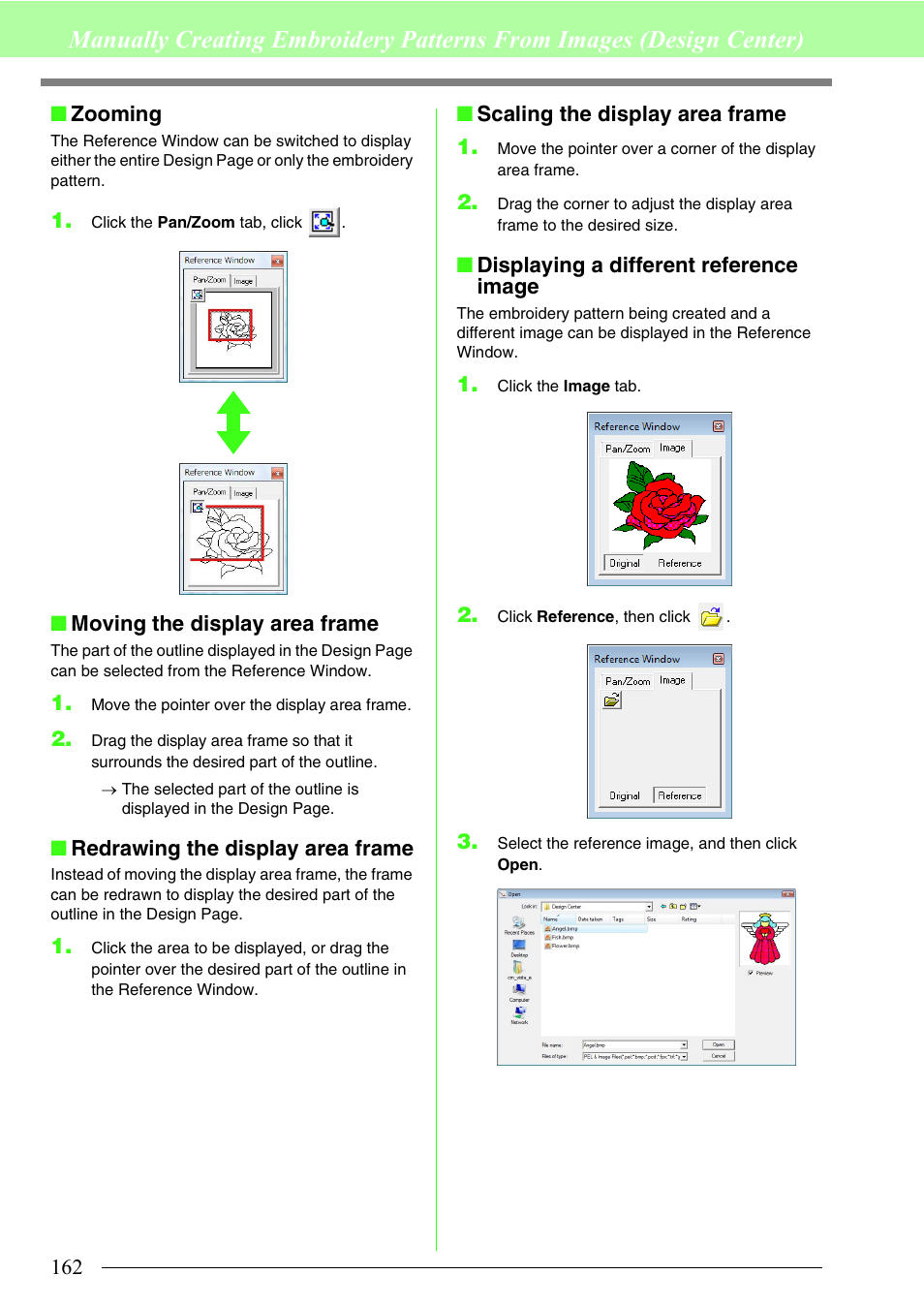Brother PE-DESIGN 8 User Manual | Page 164 / 269
