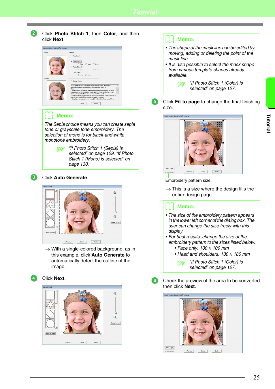 Tutorial | Brother PE-DESIGN 8 User Manual | Page 27 / 269