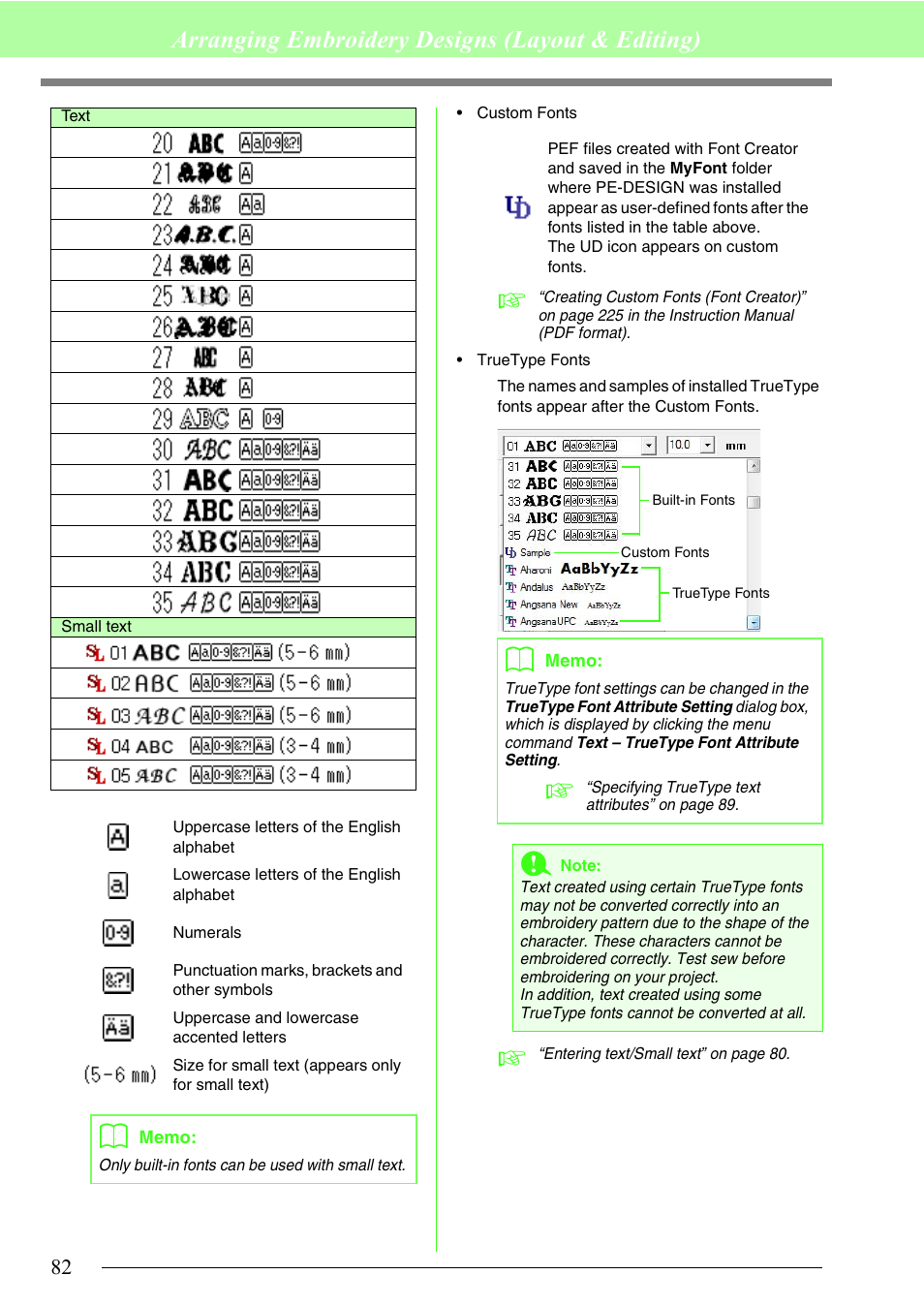 Arranging embroidery designs (layout & editing) | Brother PE-DESIGN 8 User Manual | Page 84 / 269