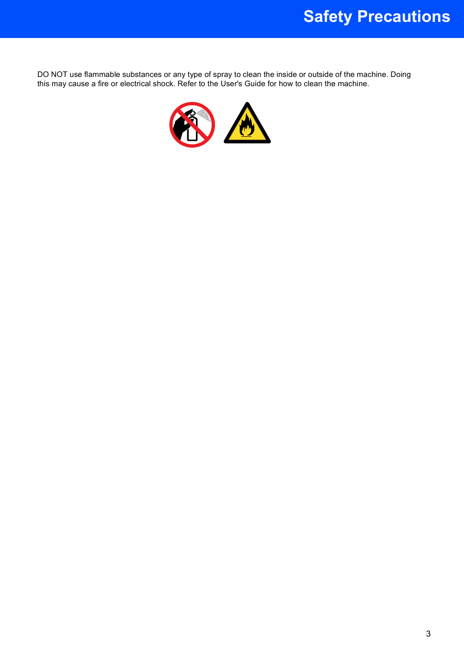 Safety precautions | Brother HL-2140 User Manual | Page 5 / 23