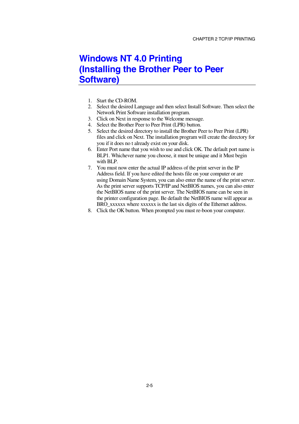 Brother NC-2100p User Manual | Page 29 / 96