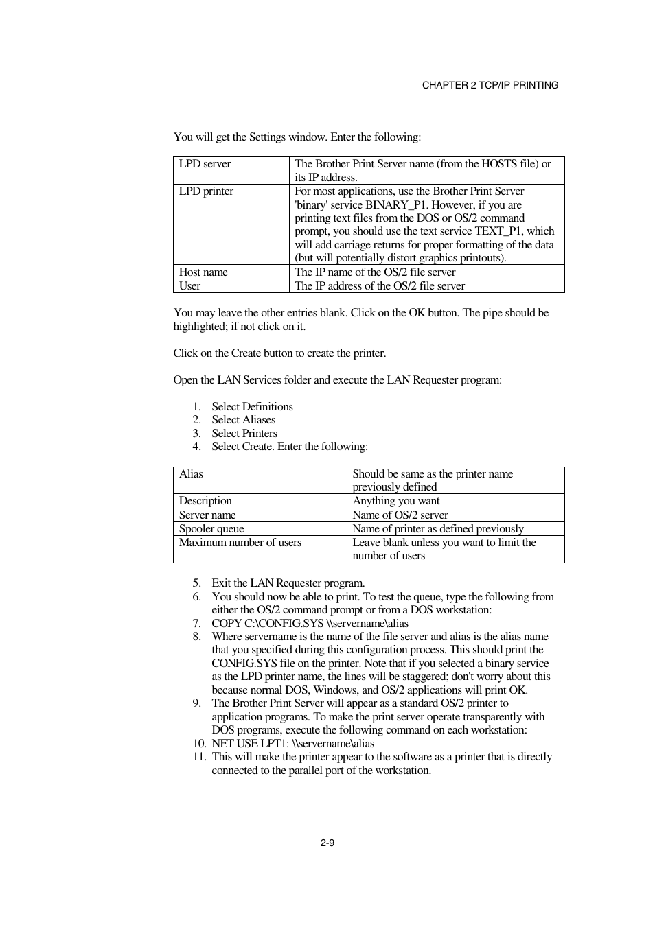 Brother NC-2100p User Manual | Page 33 / 96