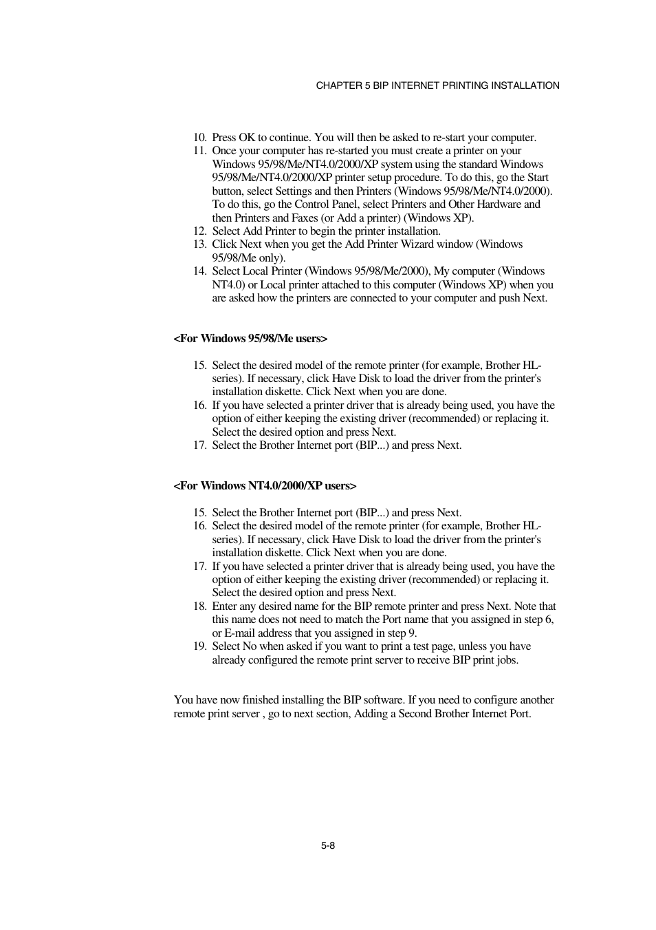 Brother NC-2100p User Manual | Page 54 / 96