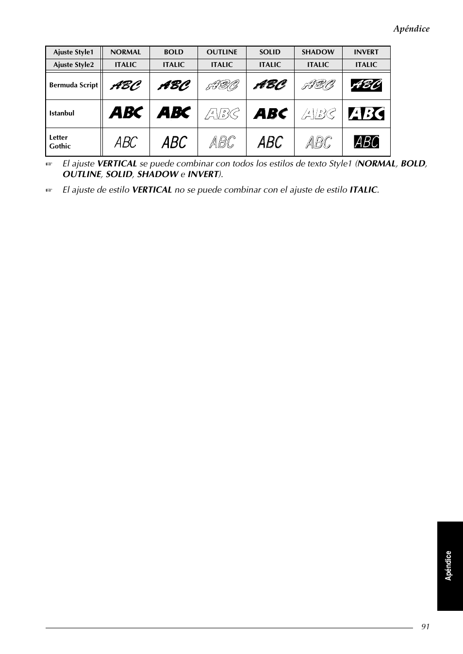 Brother PT-9600 User Manual | Page 221 / 235