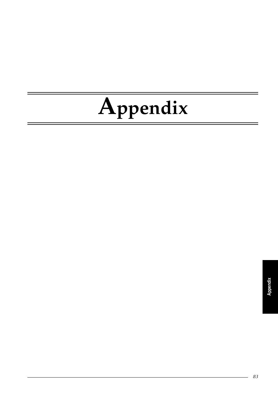 Appendix, Ppendix | Brother PT-9600 User Manual | Page 97 / 235