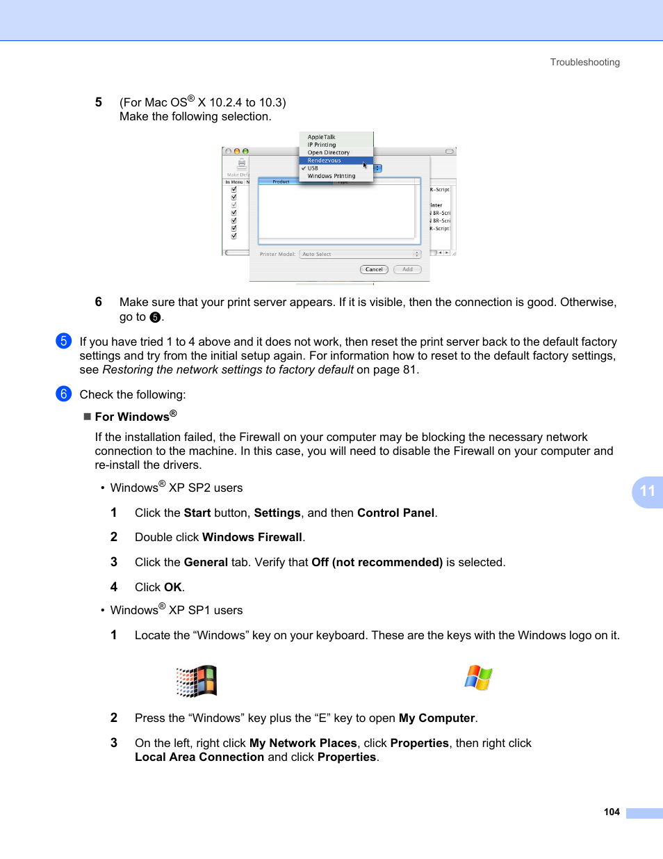 Brother MFC-665CW User Manual | Page 111 / 132