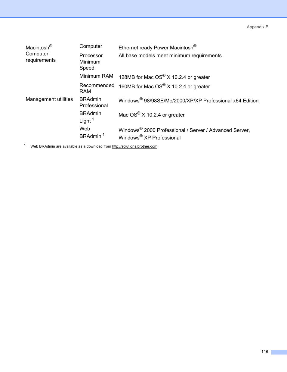 Brother MFC-665CW User Manual | Page 123 / 132