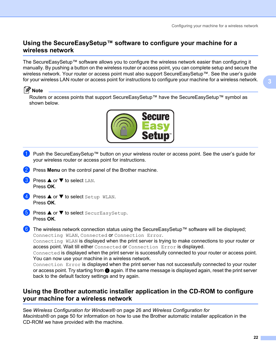 Wireless network | Brother MFC-665CW User Manual | Page 29 / 132