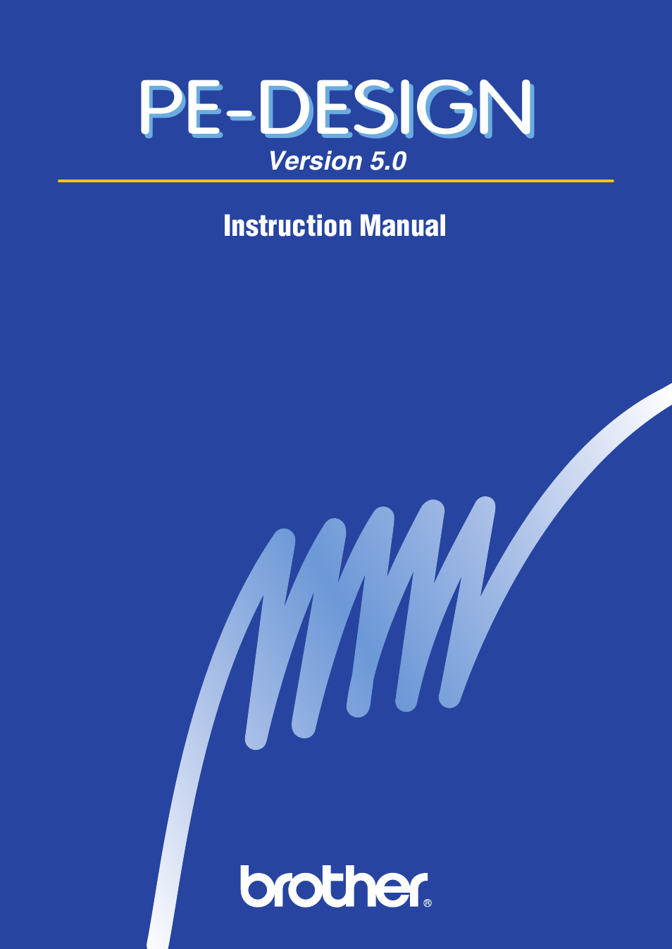 Brother PE-DESIGN Ver.5 User Manual | 274 pages