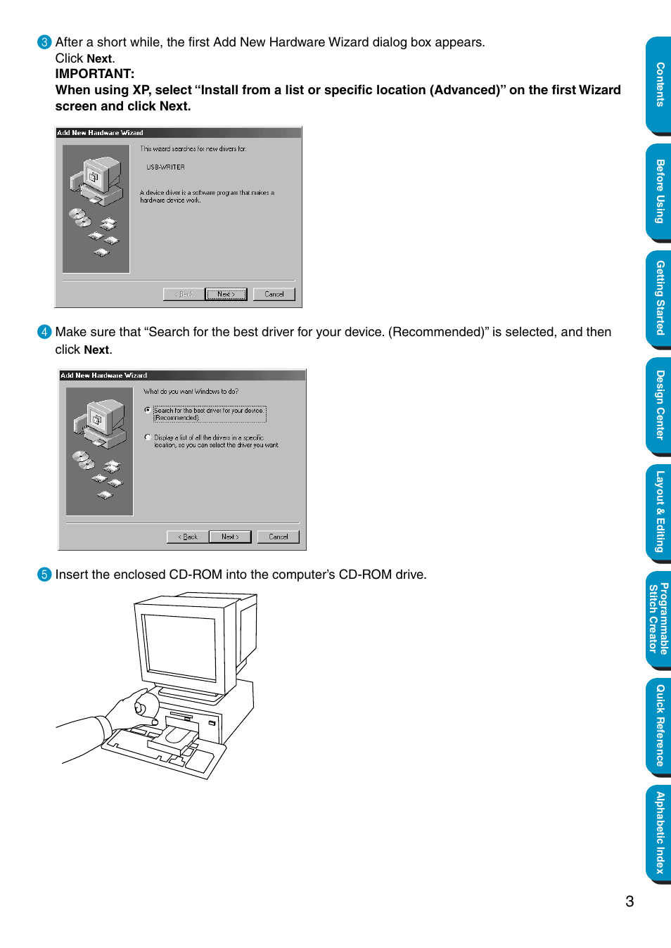 Brother PE-DESIGN Ver.5 User Manual | Page 11 / 274
