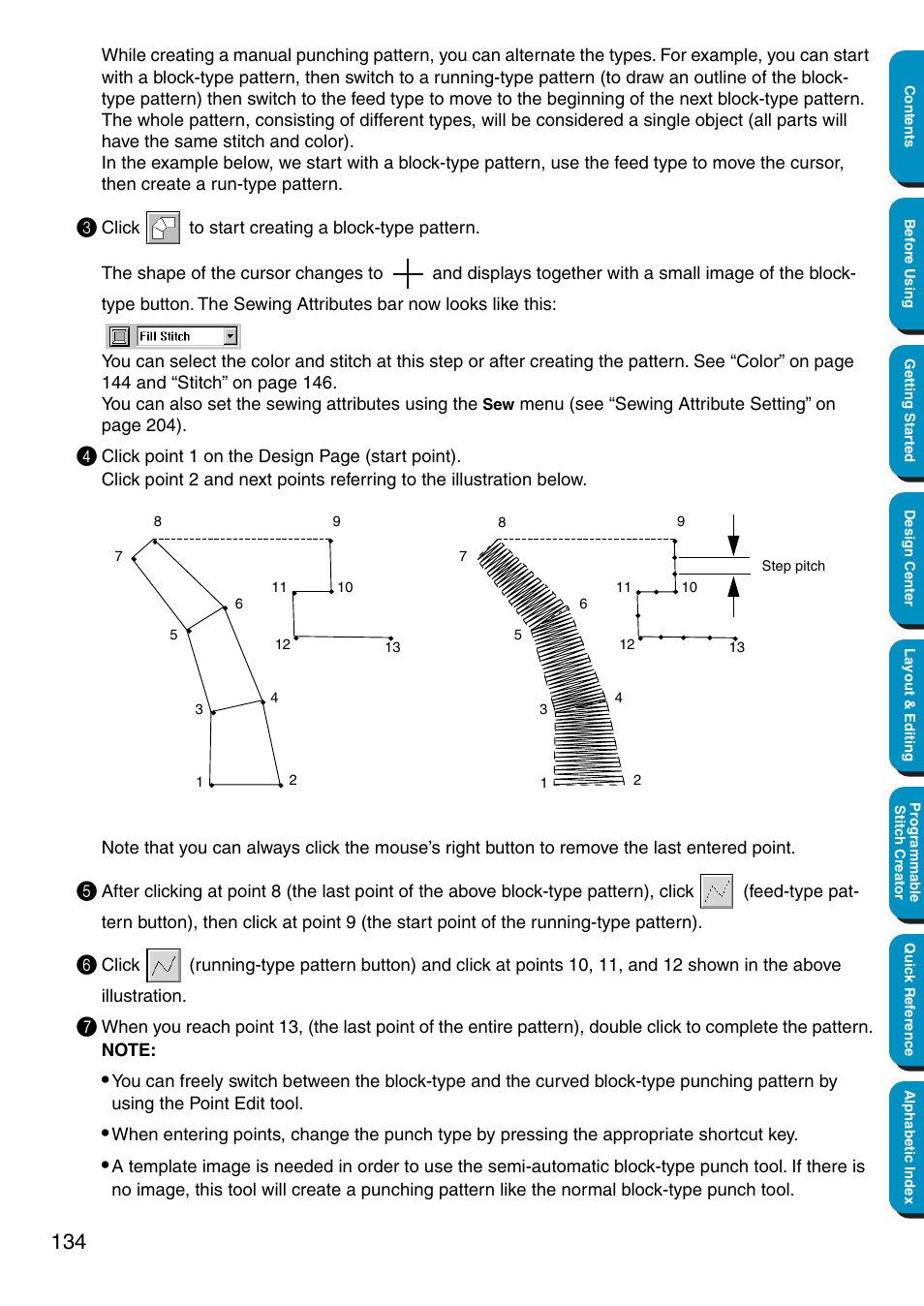 Brother PE-DESIGN Ver.5 User Manual | Page 142 / 274