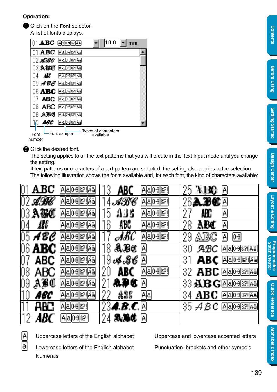 Brother PE-DESIGN Ver.5 User Manual | Page 147 / 274