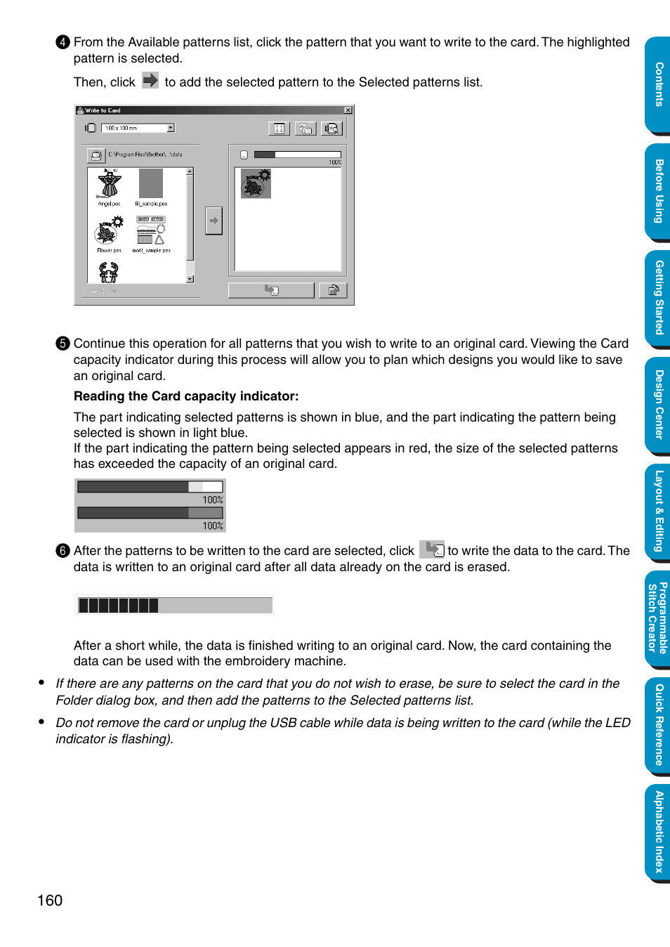 Brother PE-DESIGN Ver.5 User Manual | Page 168 / 274