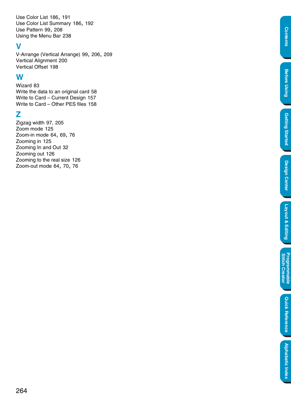 Brother PE-DESIGN Ver.5 User Manual | Page 272 / 274