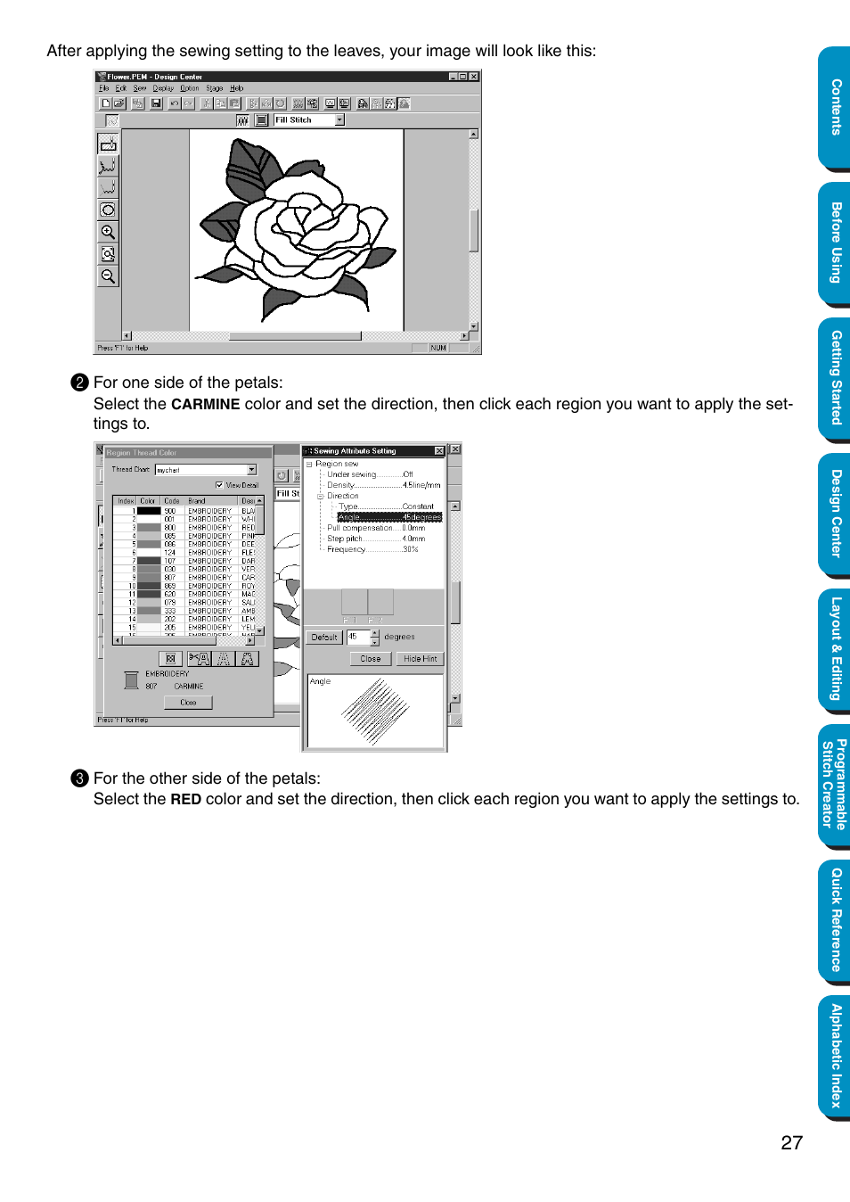 Brother PE-DESIGN Ver.5 User Manual | Page 35 / 274