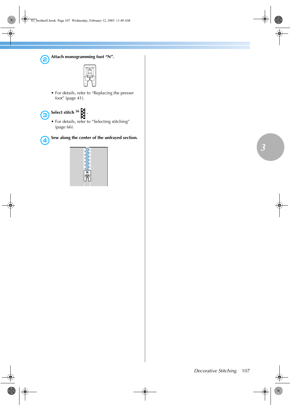 Brother CS-8150 User Manual | Page 113 / 140