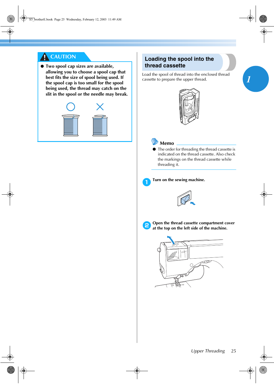 Brother CS-8150 User Manual | Page 31 / 140