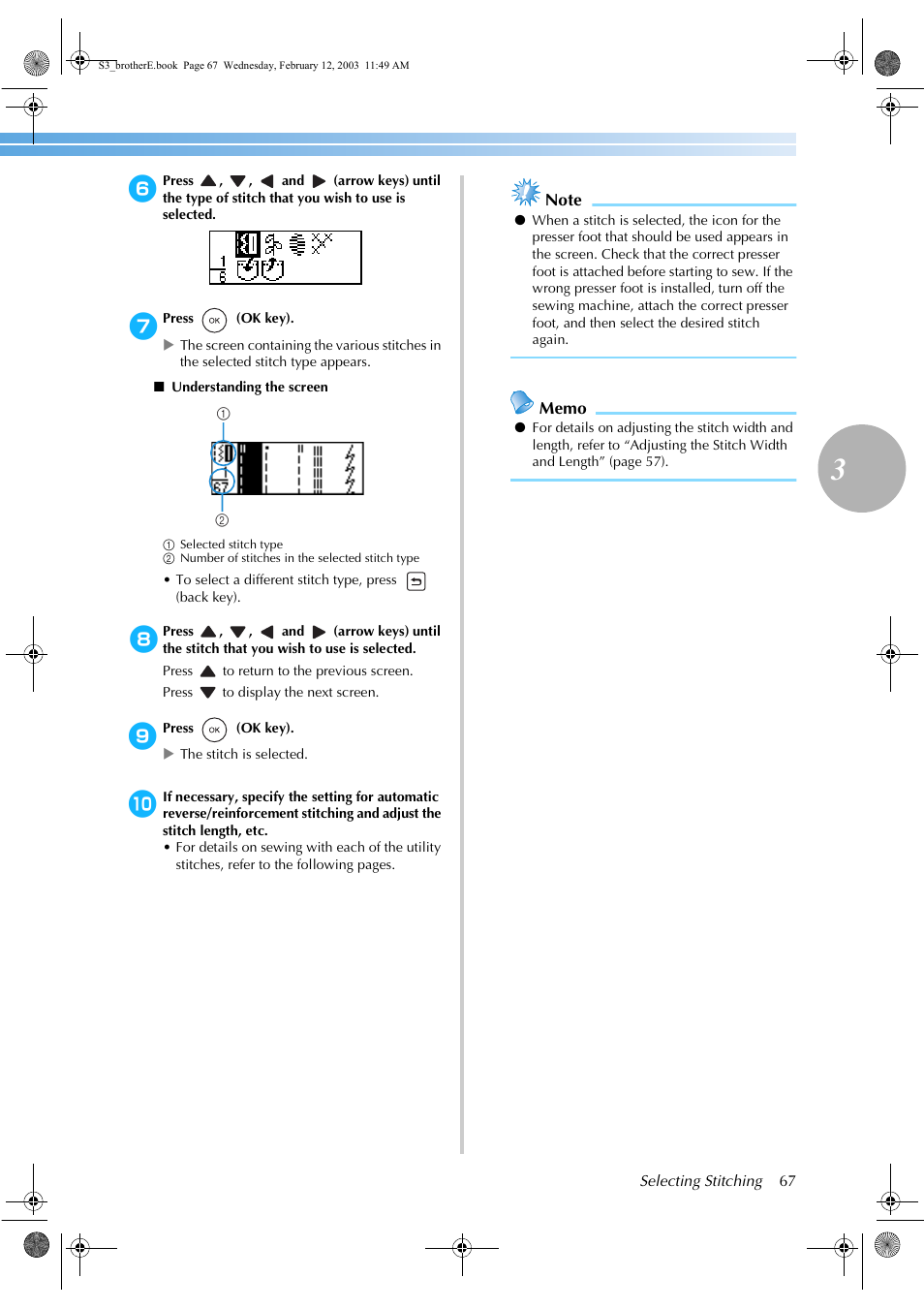 Brother CS-8150 User Manual | Page 73 / 140